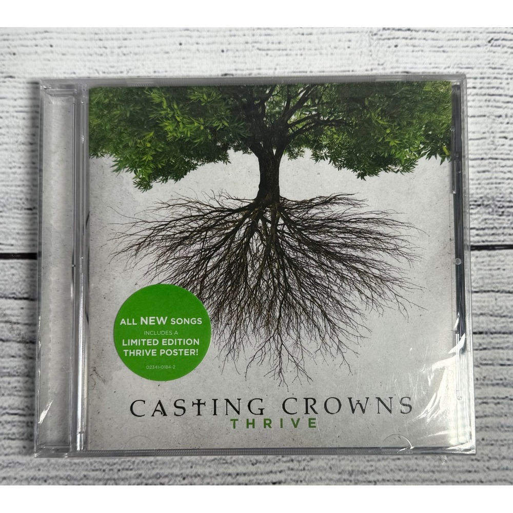 Casting‎ Crowns Thrive CD Limited Edition Poster Christian Music